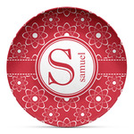 Atomic Orbit Microwave Safe Plastic Plate - Composite Polymer (Personalized)