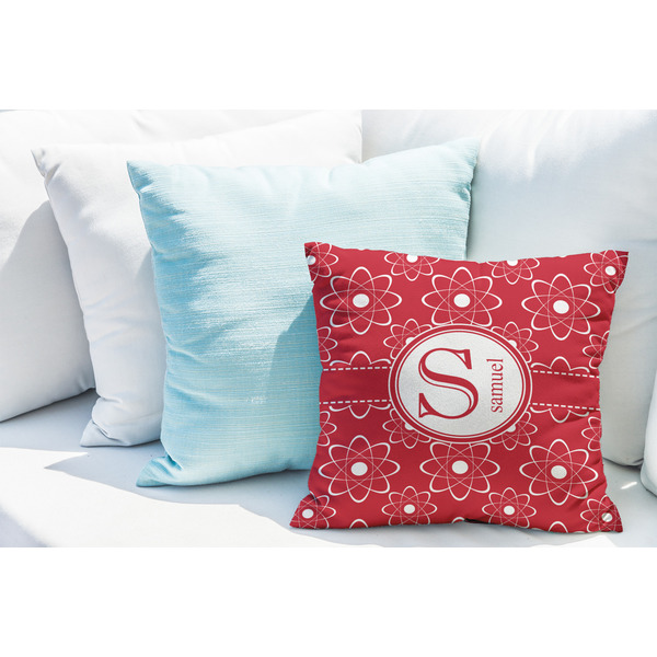 Atomic Orbit Decorative Pillow Case - LIFESTYLE 2