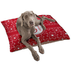 Atomic Orbit Dog Bed - Large w/ Name and Initial