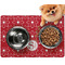 Atomic Orbit Dog Food Mat - Small LIFESTYLE
