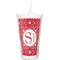 Atomic Orbit Double Wall Tumbler with Straw (Personalized)