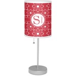 Atomic Orbit 7" Drum Lamp with Shade Linen (Personalized)