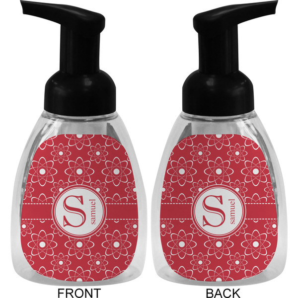 Atomic Orbit Foam Soap Bottle (Front & Back)