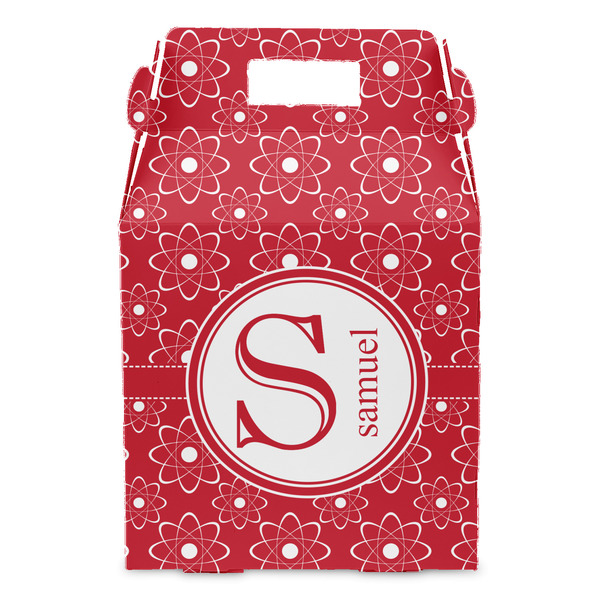 Atomic Orbit Gable Favor Box - Front