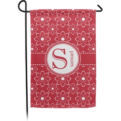 Atomic Orbit Small Garden Flag - Double Sided w/ Name and Initial