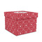 Atomic Orbit Gift Boxes with Lid - Canvas Wrapped - Medium - Front/Main