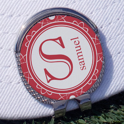 Atomic Orbit Golf Ball Marker - Hat Clip