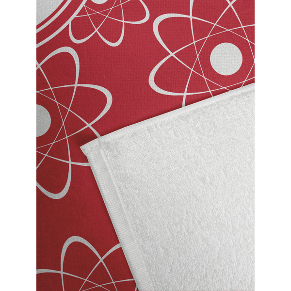 Atomic Orbit Golf Towel - Detail