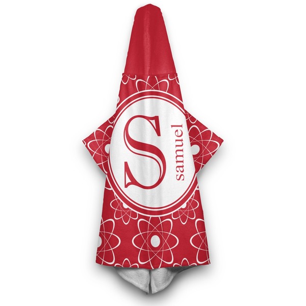 Atomic Orbit Hooded Towel - Hanging