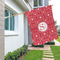 Atomic Orbit House Flags - Double Sided - LIFESTYLE