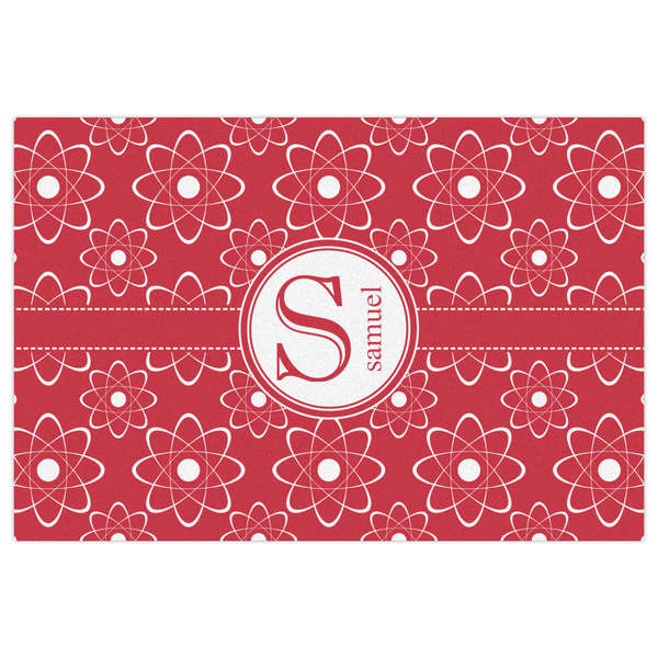 Atomic Orbit Indoor / Outdoor Rug - 2'x3' - Front Flat