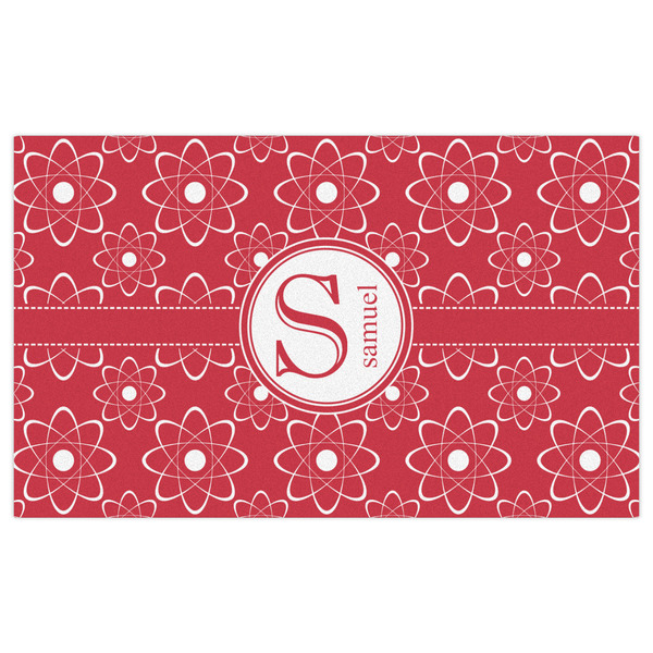 Atomic Orbit Indoor / Outdoor Rug - 3'x5' - Front Flat