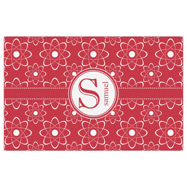 Atomic Orbit Indoor / Outdoor Rug - 5'x8' - Front Flat