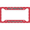 Atomic Orbit License Plate Frame - Style A
