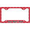 Atomic Orbit License Plate Frame - Style C (Personalized)