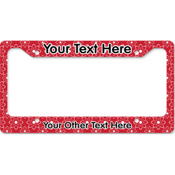 Atomic Orbit License Plate Frame - Style B (Personalized)