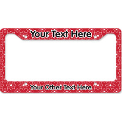 Atomic Orbit License Plate Frame - Style B (Personalized)
