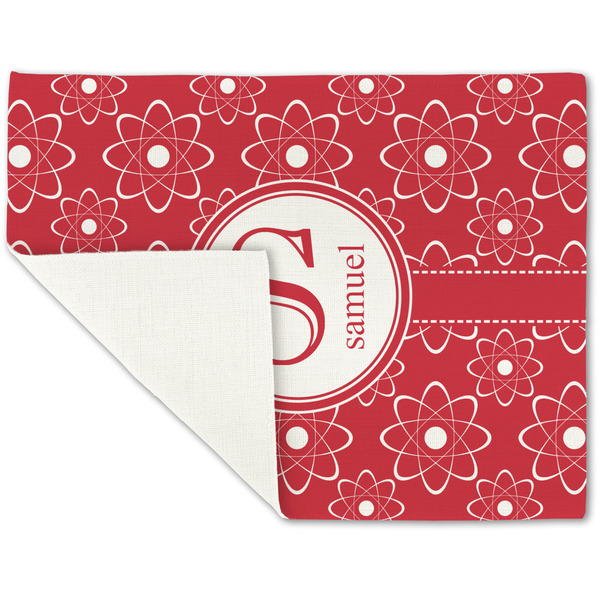 Atomic Orbit Linen Placemat - Folded Corner (single side)