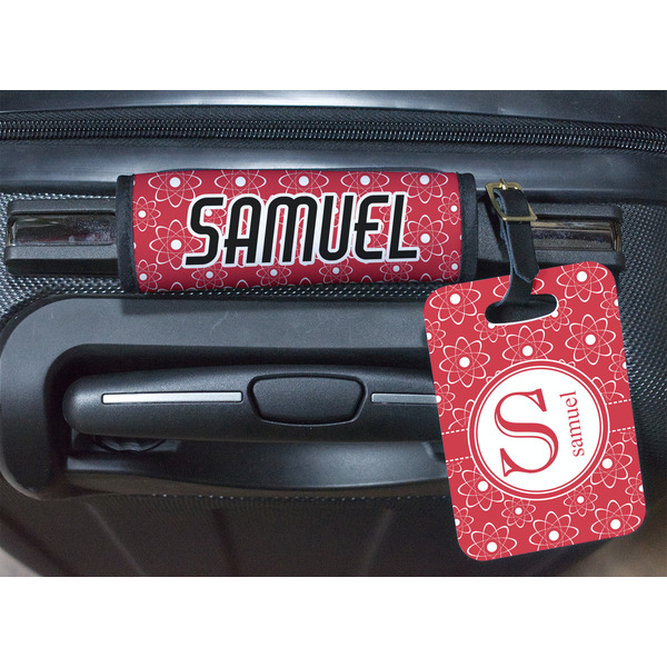 Atomic Orbit Luggage Wrap & Tag