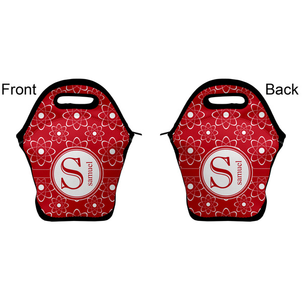 Atomic Orbit Lunch Bag - Front and Back