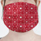 Atomic Orbit Mask - Pleated (new) Front View on Girl