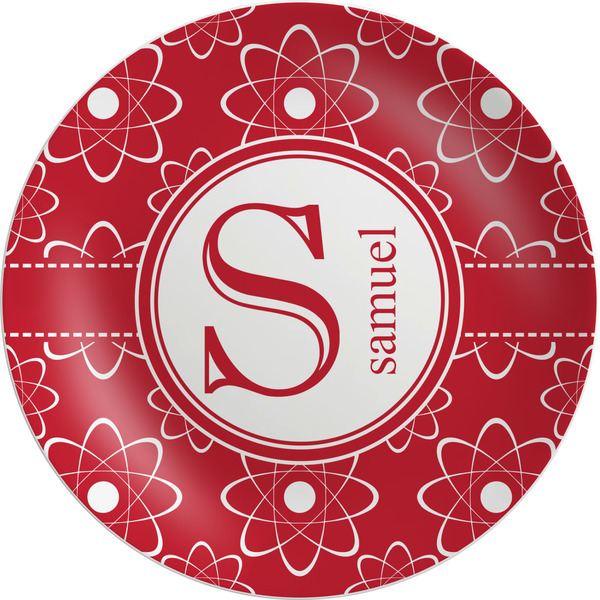 Custom Atomic Orbit Melamine Plate (Personalized)