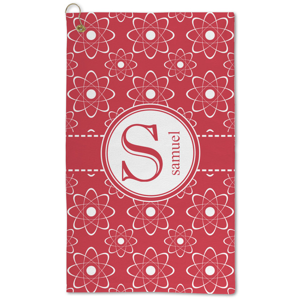 Custom Atomic Orbit Microfiber Golf Towel (Personalized)