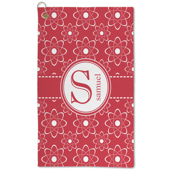 Custom Atomic Orbit Microfiber Golf Towel - Large (Personalized)