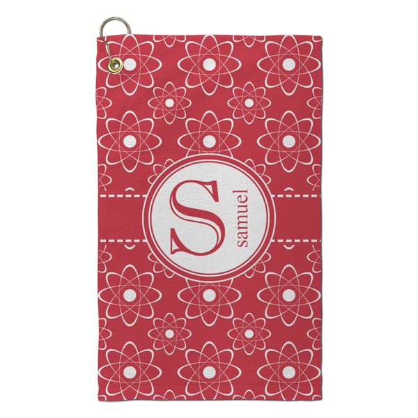 Custom Atomic Orbit Microfiber Golf Towel - Small (Personalized)
