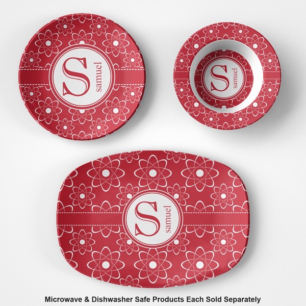 Atomic Orbit Microwave & Dishwasher Safe CP Plastic Dishware - Group