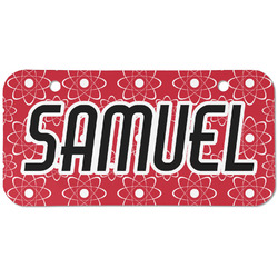 Atomic Orbit Mini/Bicycle License Plate (2 Holes) (Personalized)