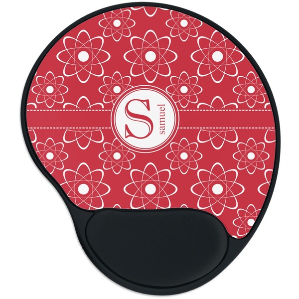 Custom Atomic Orbit Mouse Pad with Wrist Support
