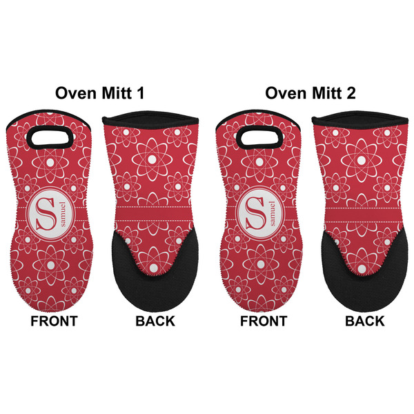 Atomic Orbit Neoprene Oven Mitt - Set of 2 - Approval
