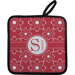 Atomic Orbit Pot Holder w/ Name and Initial