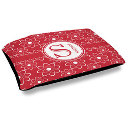 Atomic Orbit Dog Bed w/ Name and Initial