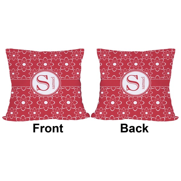 Atomic Orbit Outdoor Pillow - 18x18