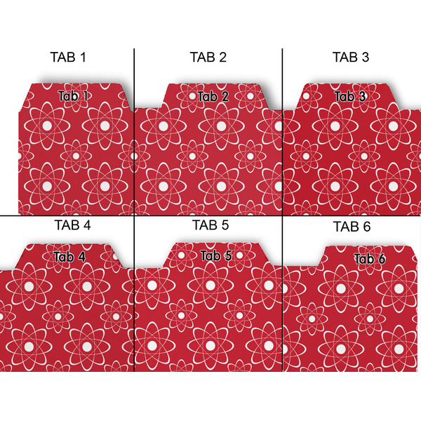 Atomic Orbit Page Dividers - Set of 6 - Approval