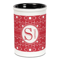 Atomic Orbit Ceramic Pencil Holders - Black