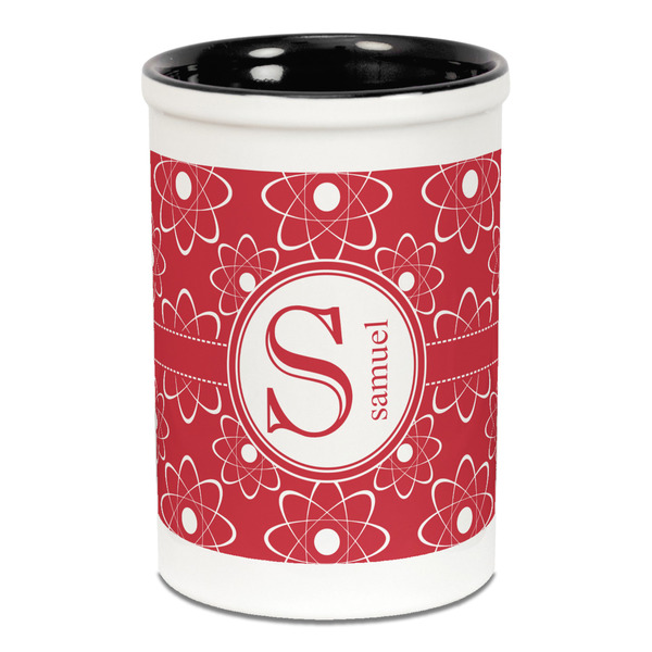 Atomic Orbit Pencil Holder - Black