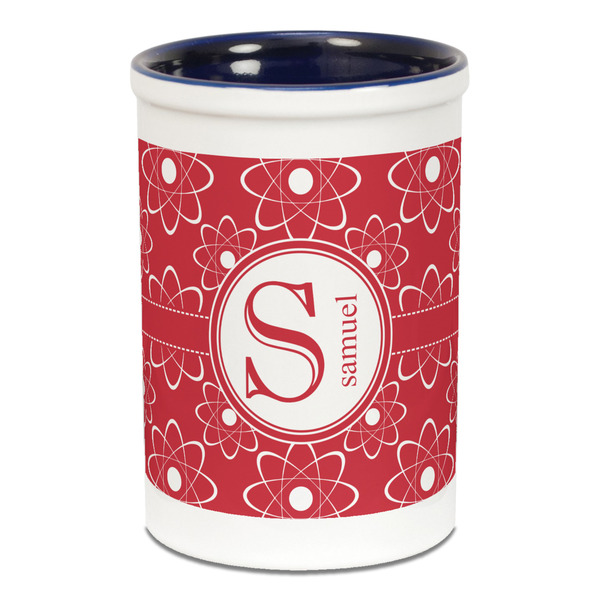 Atomic Orbit Pencil Holder - Blue