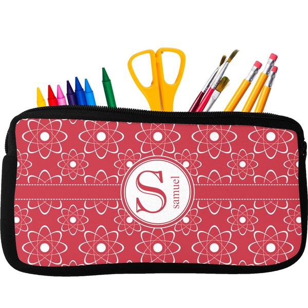 Custom Atomic Orbit Neoprene Pencil Case (Personalized)