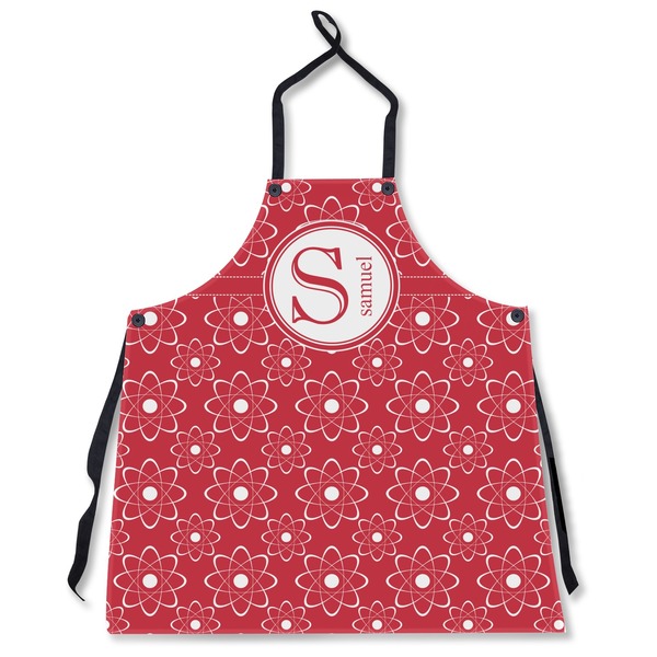 Custom Atomic Orbit Apron Without Pockets w/ Name and Initial