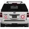 Atomic Orbit Personalized Car Magnets on Ford Explorer