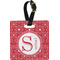 Atomic Orbit Personalized Square Luggage Tag