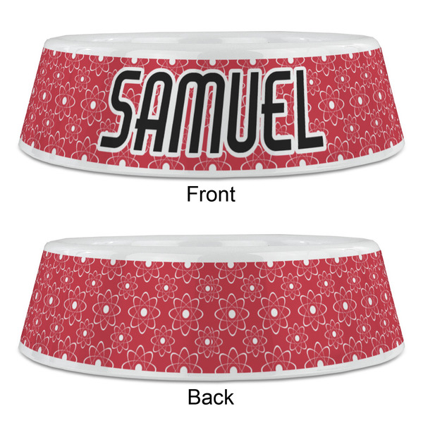 Atomic Orbit Plastic Pet Bowls - Large - APPROVAL