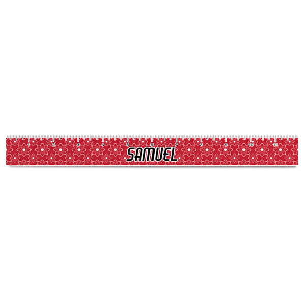 Atomic Orbit Plastic Ruler - 12" - FRONT