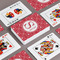 Atomic Orbit Playing Cards - Front & Back View