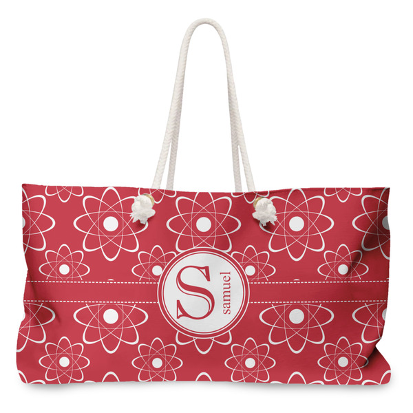 Custom Atomic Orbit Large Tote Bag with Rope Handles (Personalized)