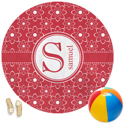 Atomic Orbit Round Beach Towel (Personalized)