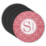 Atomic Orbit Round Rubber Backed Coasters - Set of 4 (Personalized)